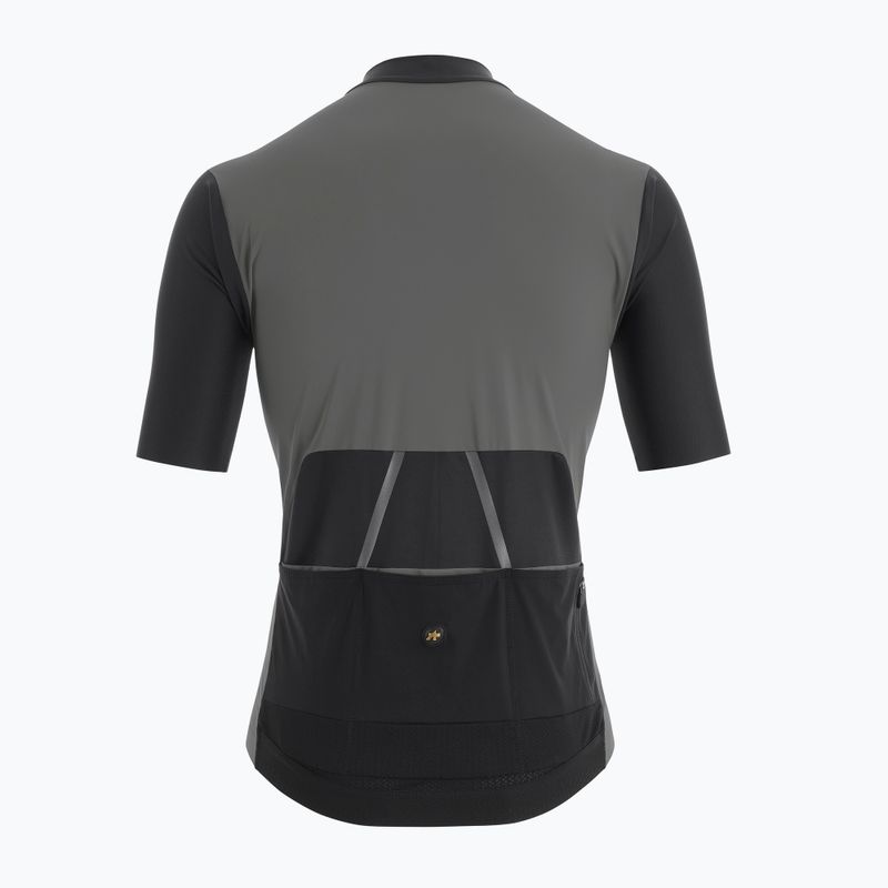 Maglia da ciclismo ASSOS Mille GTO C2 grigio roccia da uomo 3