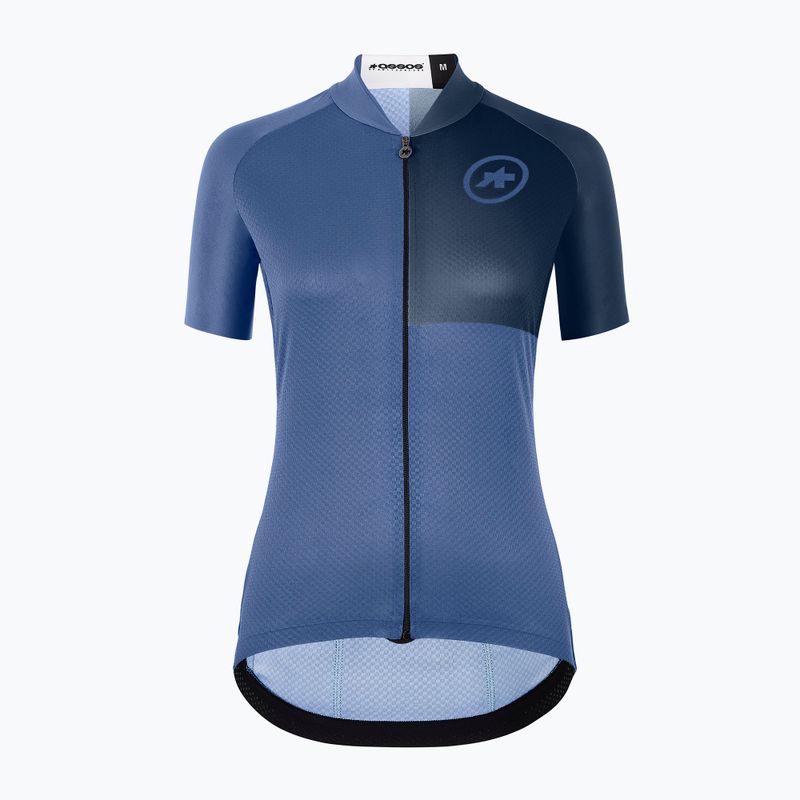 Maglia ciclismo donna ASSOS Uma GT C2 EVO blu pietra