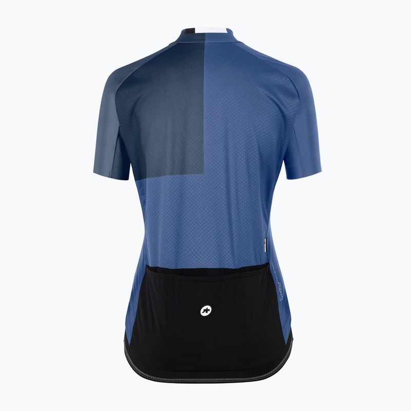Maglia ciclismo donna ASSOS Uma GT C2 EVO blu pietra 2
