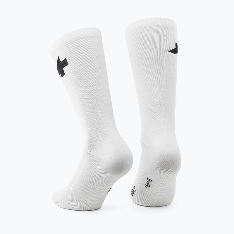 Calzini ASSOS R S11 2 pairs white 2