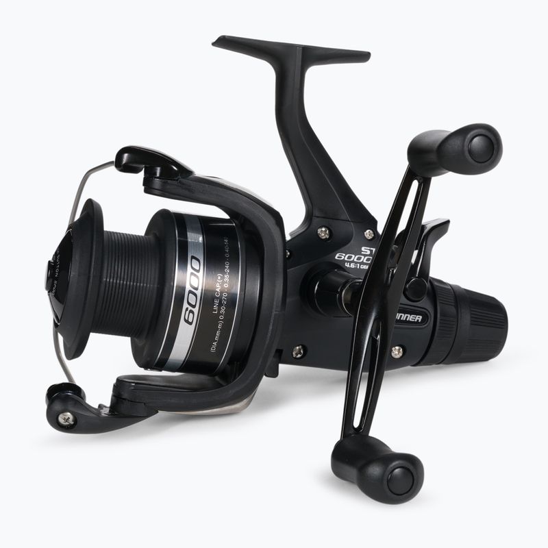 Mulinello da pesca per carpe Shimano Baitrunner ST-RB nero 3