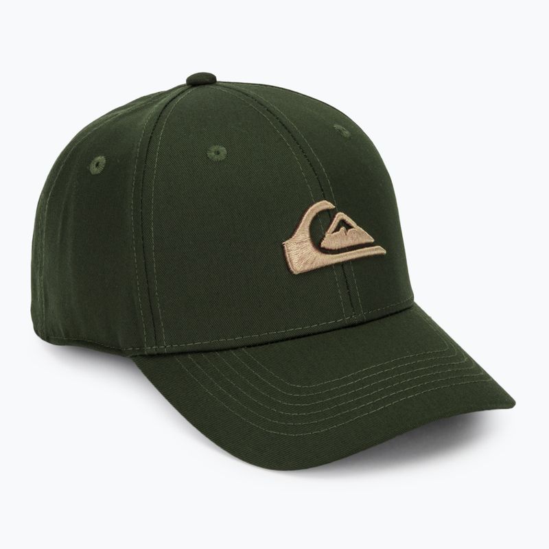 Cappellino con visiera da uomo Quiksilver Decades dark olive