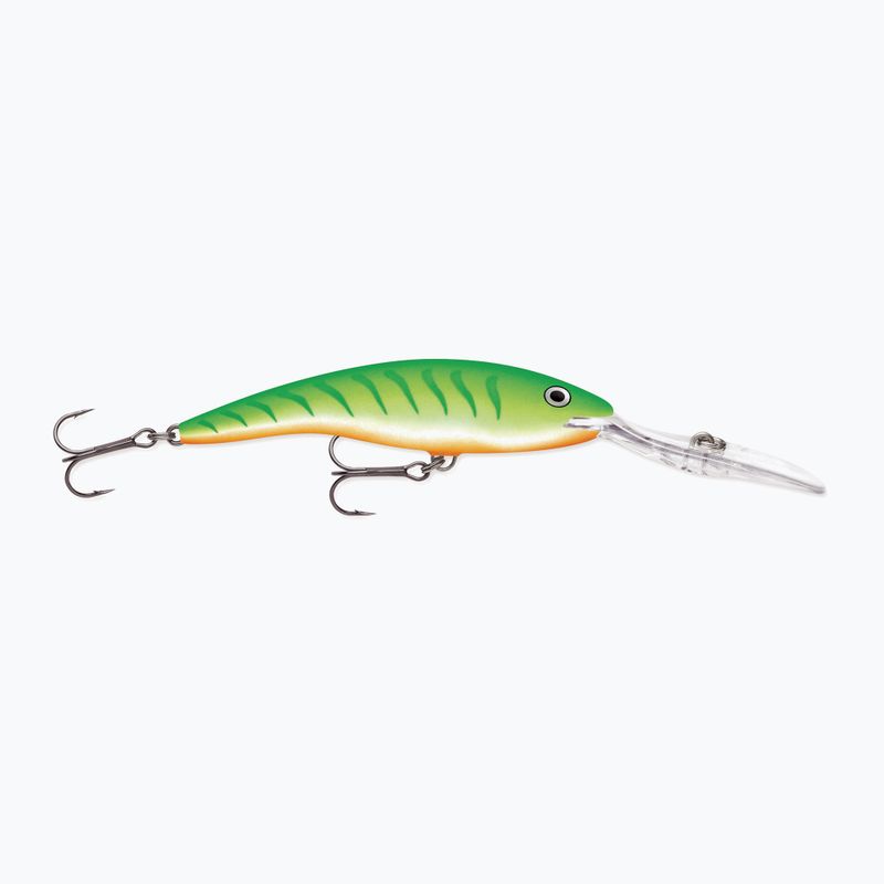 Rapala Deep Tail Dancer verde tiger uv wobbler
