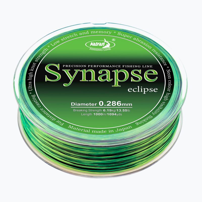 Katran Synapse Eclipse giallo fluo/nero per la pesca alla carpa