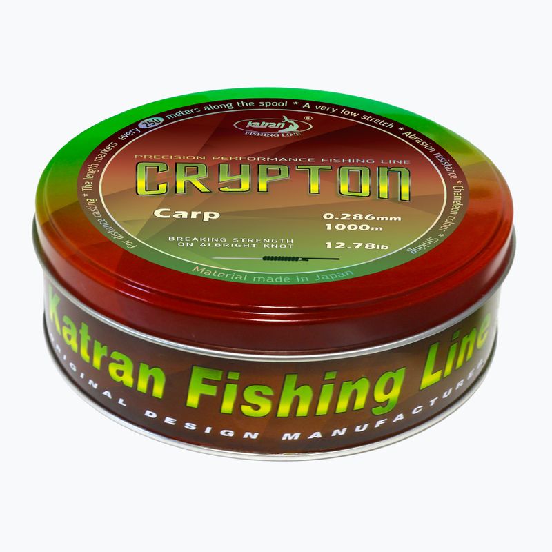 Lenza per carpa Katran Crypton Carp verde fluo 2