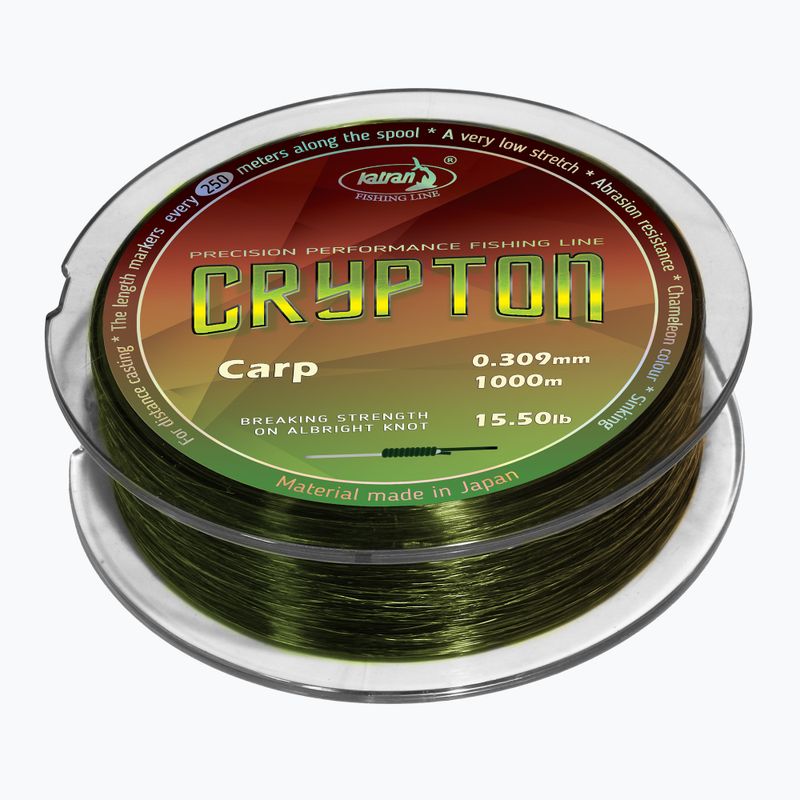 Lenza per carpa Katran Crypton Carp verde fluo 3