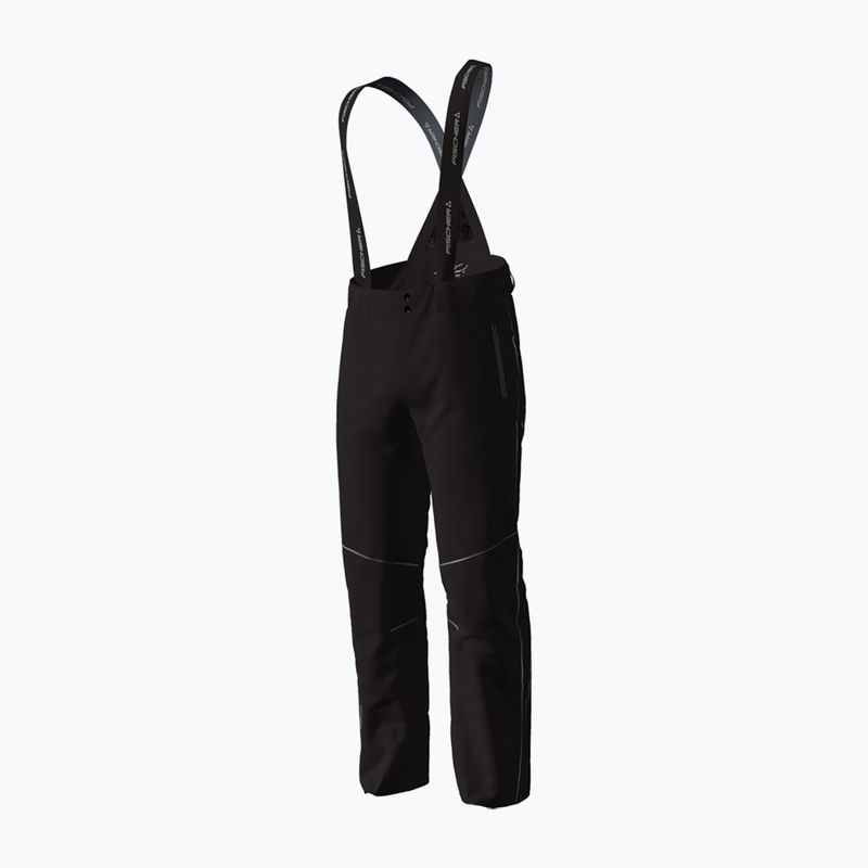 Pantaloni da sci da uomo Fischer RC4 nero 5