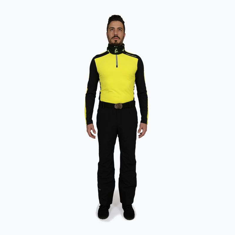 Felpa Fischer Golm uomo giallo