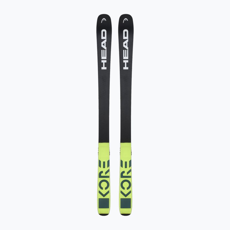 Sci da discesa HEAD Kore 93 + attacchi Attack 14 GW giallo/antracite 3