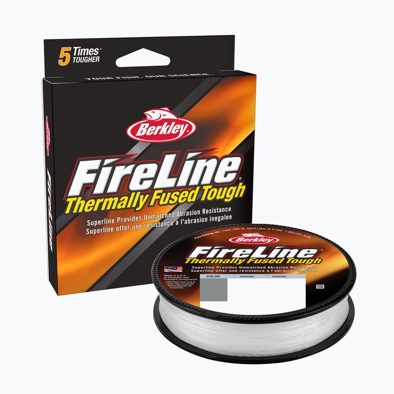 Treccia da spinning in cristallo Berkley Fireline Fused Original 1553672