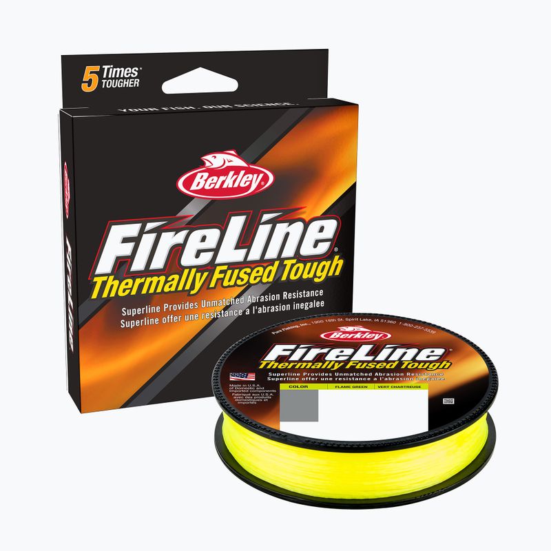 Treccia da spinning Berkley Fireline Fused Original flu green 1553680
