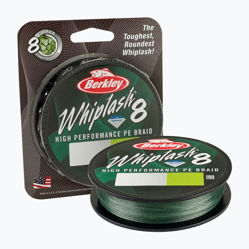 Treccia da spinning Berkley Whiplash 8 verde 1446647