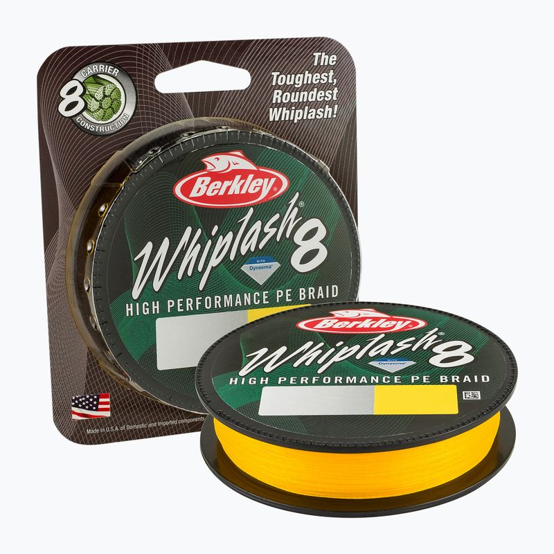 Treccia da spinning Berkley Whiplash 8 giallo 1446680