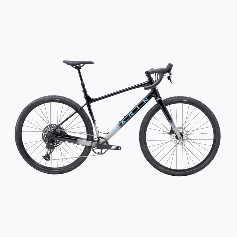 Marin Gestalt XR 700C nero lucido/grigio/blu gravel bike