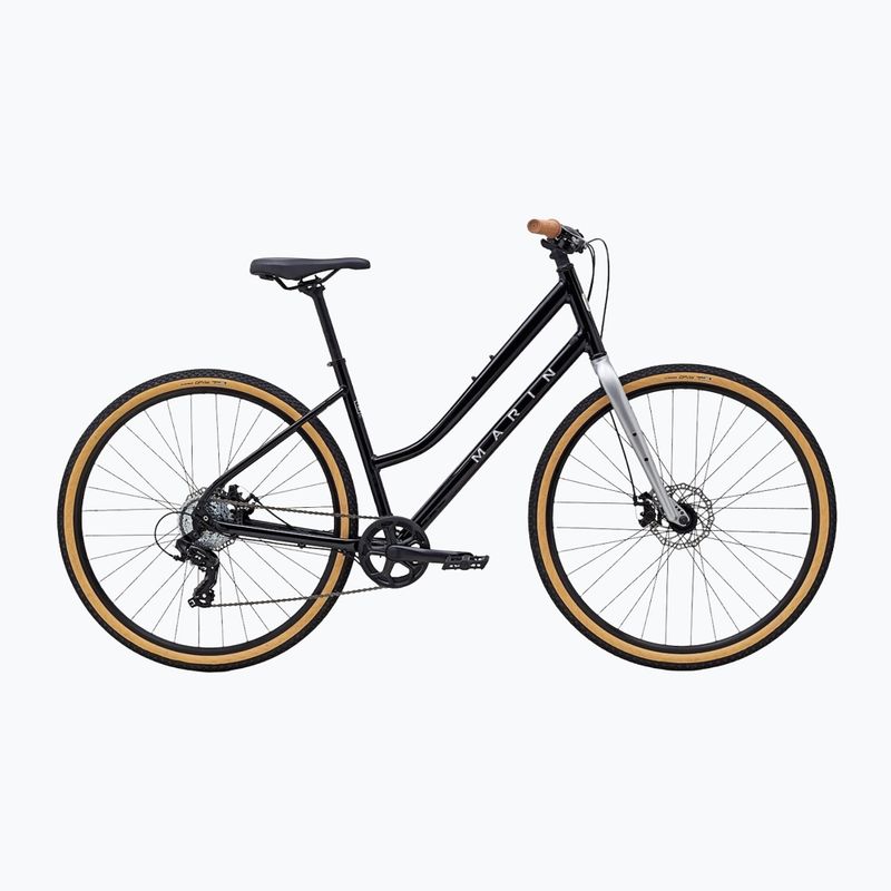 Bicicletta cross da donna Marin Kentfield 1 ST 700C black