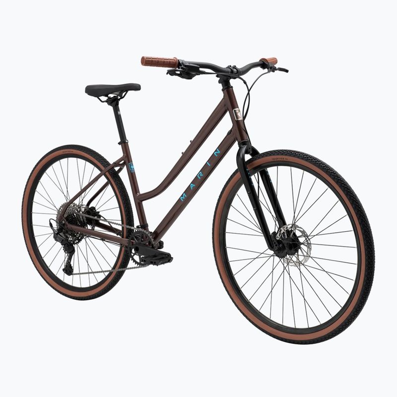 Bicicletta cross da donna Marin Kentfield 3 ST 700C brown 2