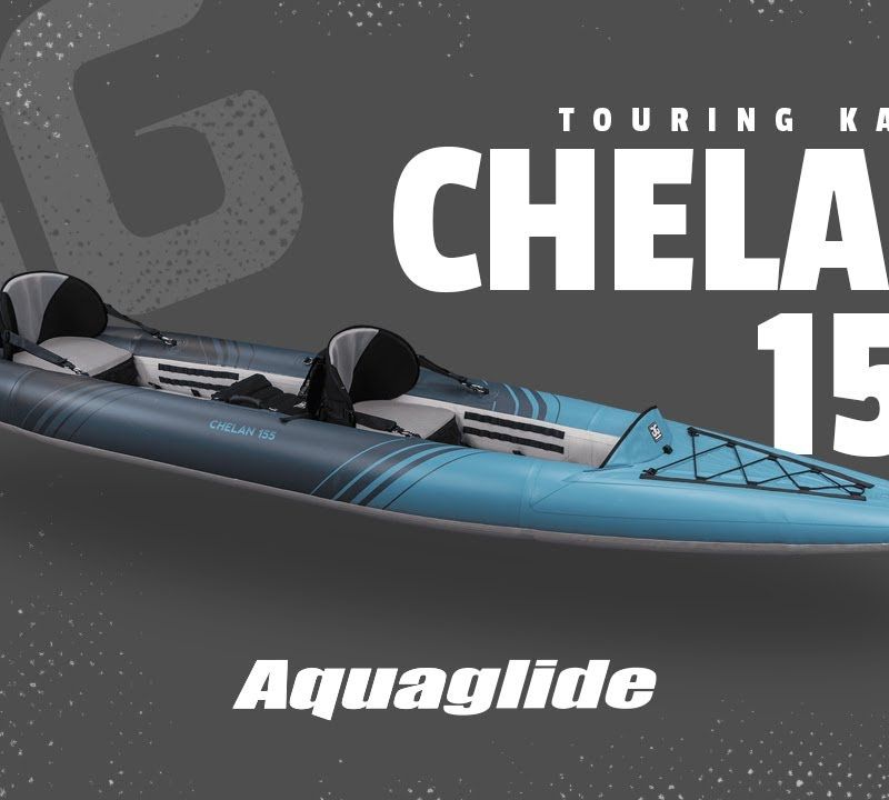 Aquaglide Chelan 155 kayak gonfiabile per 2 persone 11