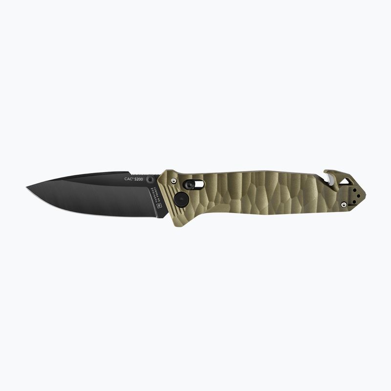 TB Outdoor CAC S200 Lisse PA6 GF coltello da trekking kaki 2