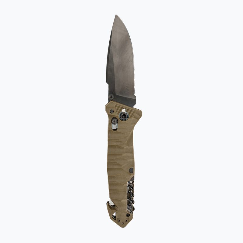 TB Outdoor CAC Serration Manche Toxifie PA6 GF coltello da trekking kaki 2