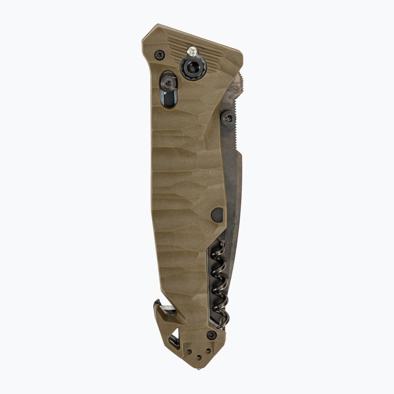 TB Outdoor CAC Serration Manche Toxifie PA6 GF coltello da trekking kaki 4