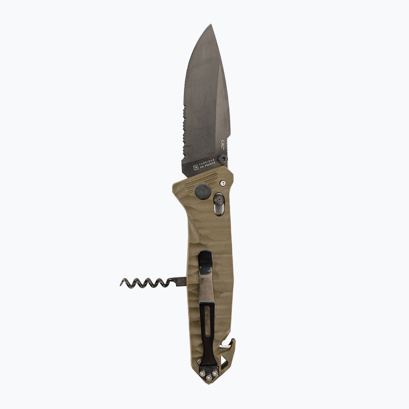 TB Outdoor CAC Serration Manche Toxifie PA6 GF coltello da trekking kaki 5