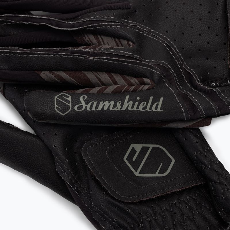 Guanti da equitazione Samshield V-Skin marrone 4
