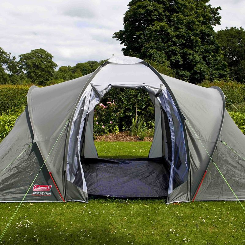 Tenda da campeggio per 4 persone Coleman Ridgeline 4 Plus verde 5