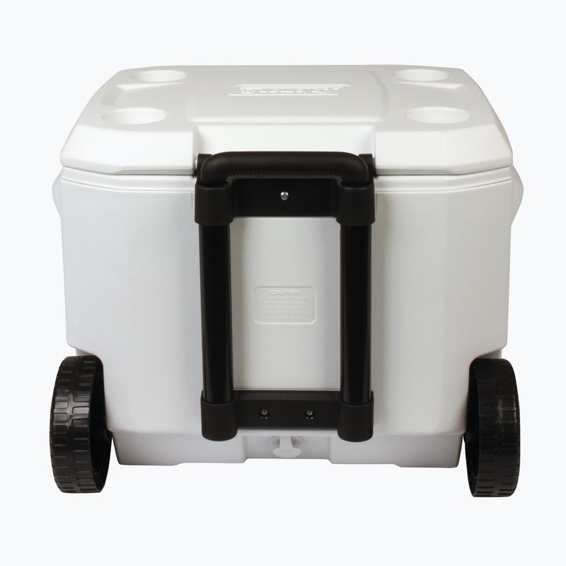 Coleman 50QT Frigorifero da escursione marino a rotelle bianco 5