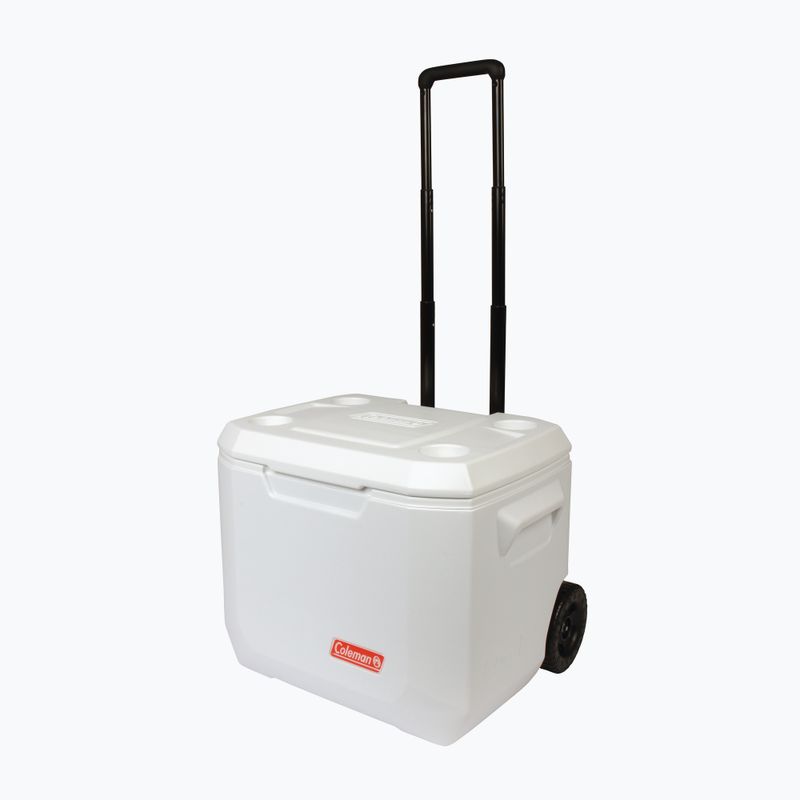 Coleman 50QT Frigorifero da escursione marino a rotelle bianco 8