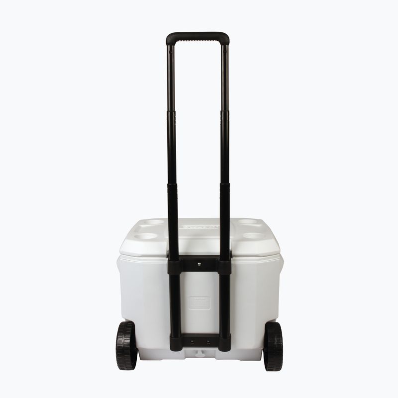 Coleman 50QT Frigorifero da escursione marino a rotelle bianco 9