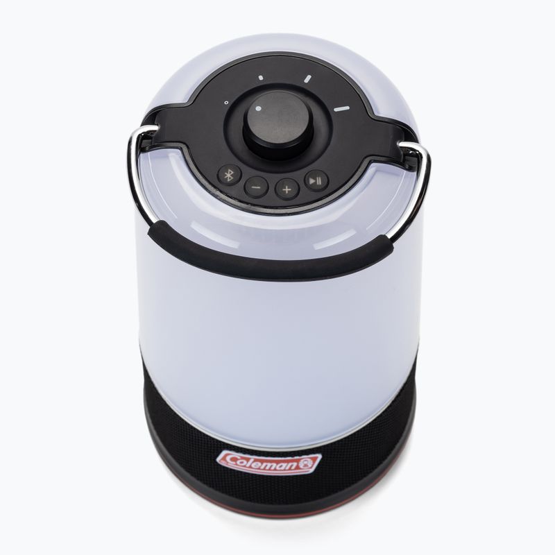Luce da campeggio con altoparlante Coleman 360 Sound & Light nero 2