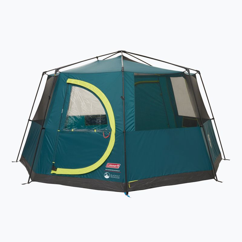 Tenda da campeggio per 8 persone Coleman Cortes Octagon Blackout Bedroom verde 2