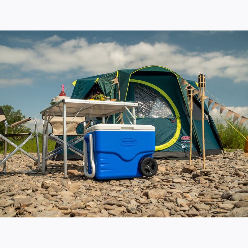 Tenda da campeggio per 8 persone Coleman Cortes Octagon Blackout Bedroom verde 7