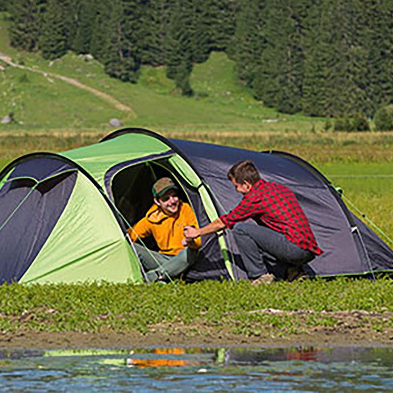 Tenda da trekking Coleman Laramie 3 persone nero/verde 4