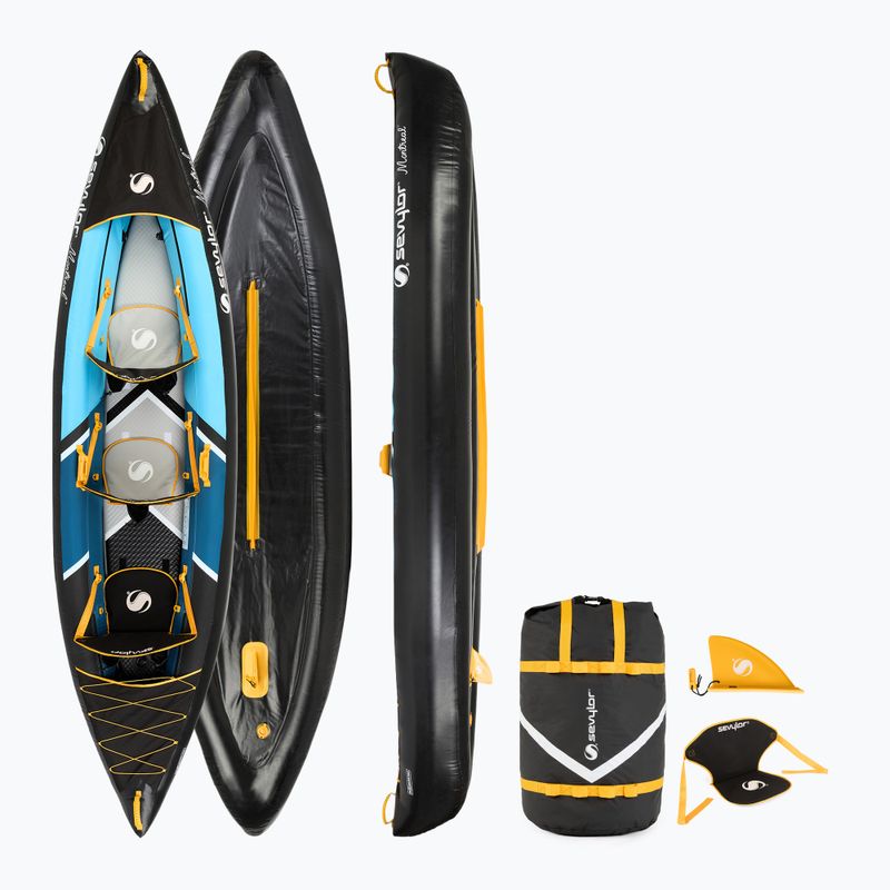 Sevylor Montreal blu/nero kayak gonfiabile per 3 persone