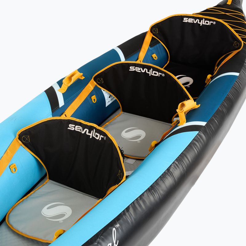 Sevylor Montreal blu/nero kayak gonfiabile per 3 persone 8