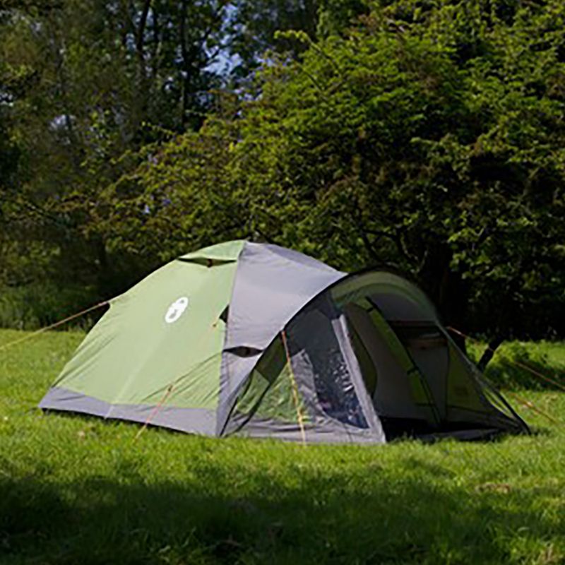 Tenda da campeggio Coleman Darwin 2+ per 2 persone verde/nero 3
