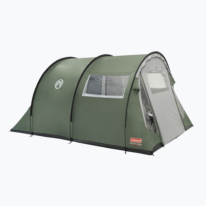 Tenda da campeggio per 4 persone Coleman Coastline 4 Deluxe verde