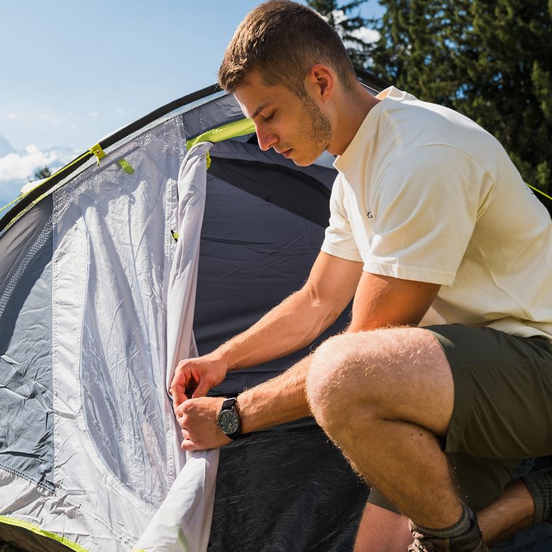 Tenda da campeggio Coleman Darwin 2+ per 2 persone, nero/grigio 5
