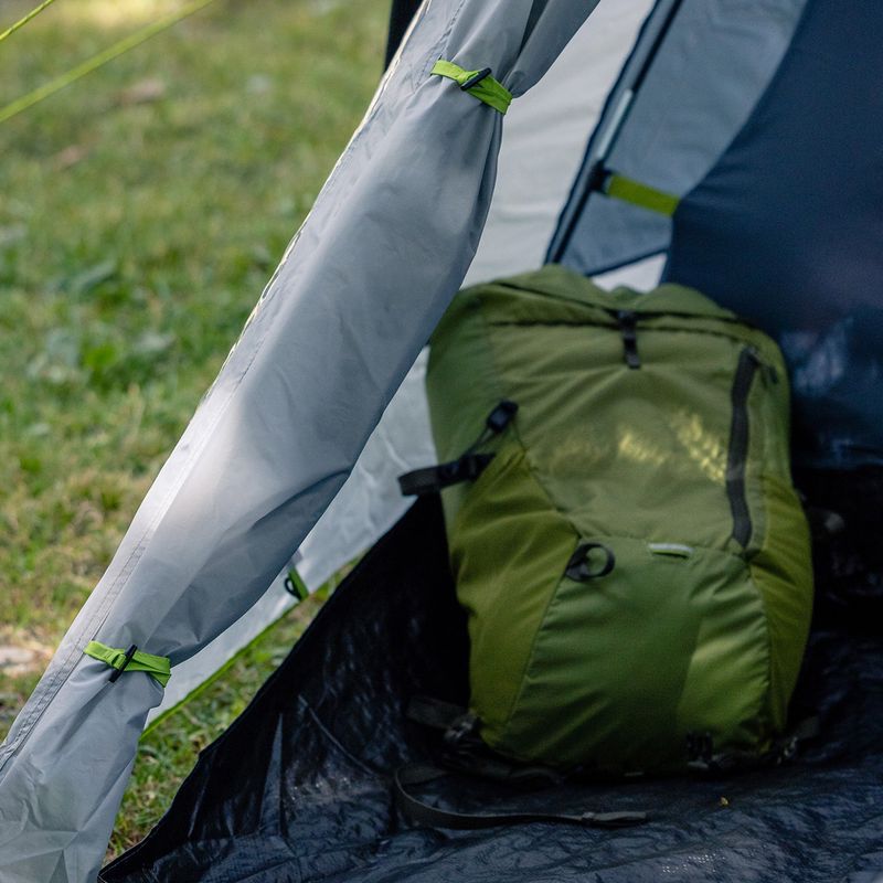 Tenda da campeggio Coleman Darwin 2+ per 2 persone, nero/grigio 11