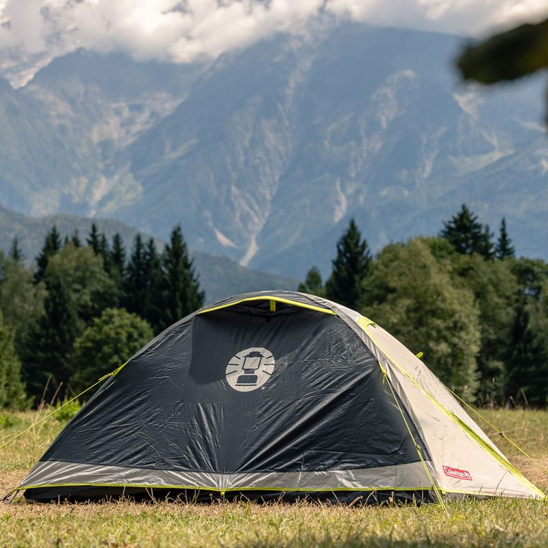 Tenda da trekking per 2 persone Coleman Darwin 2 nero/grigio 3