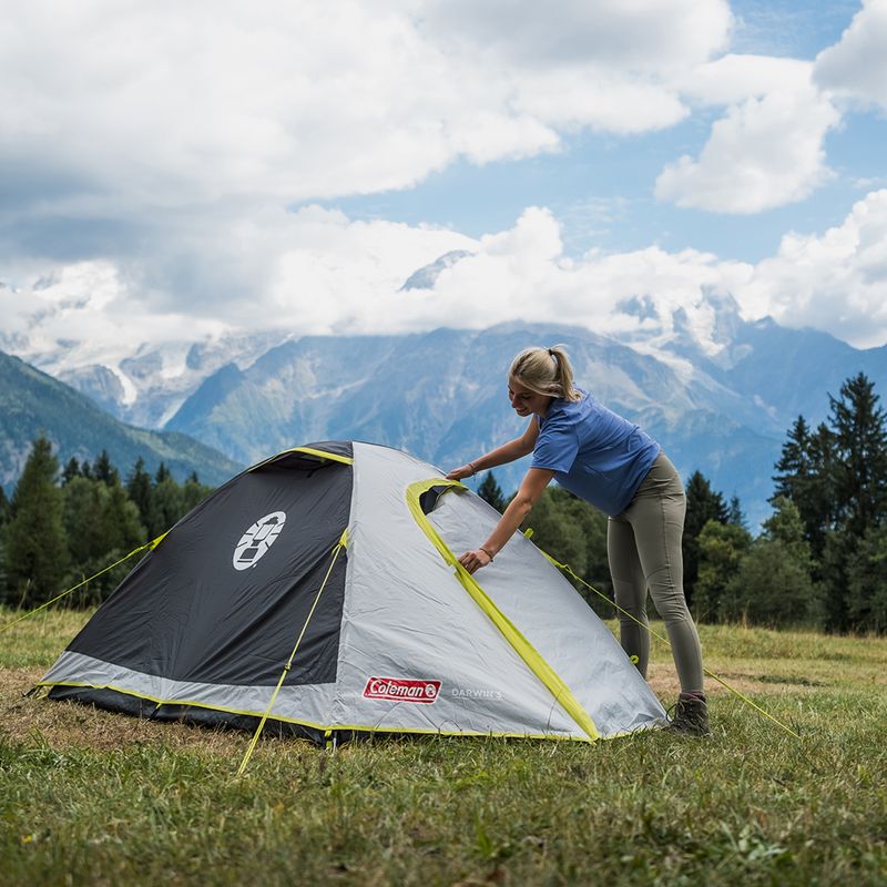 Tenda da trekking per 2 persone Coleman Darwin 2 nero/grigio 11