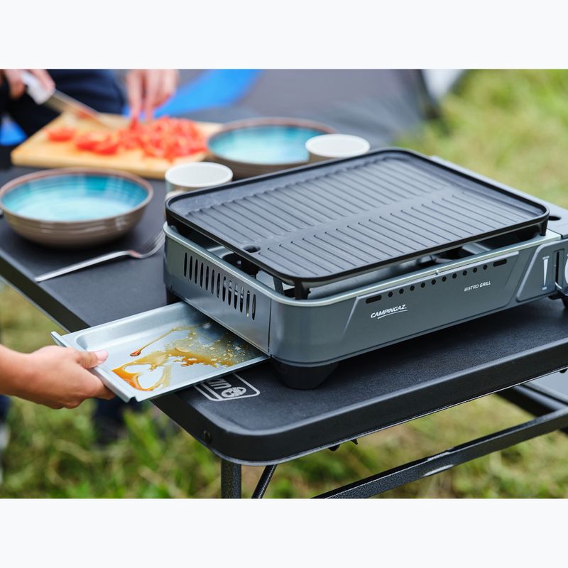 Campingaz Bistro Gas Grill grigio 10