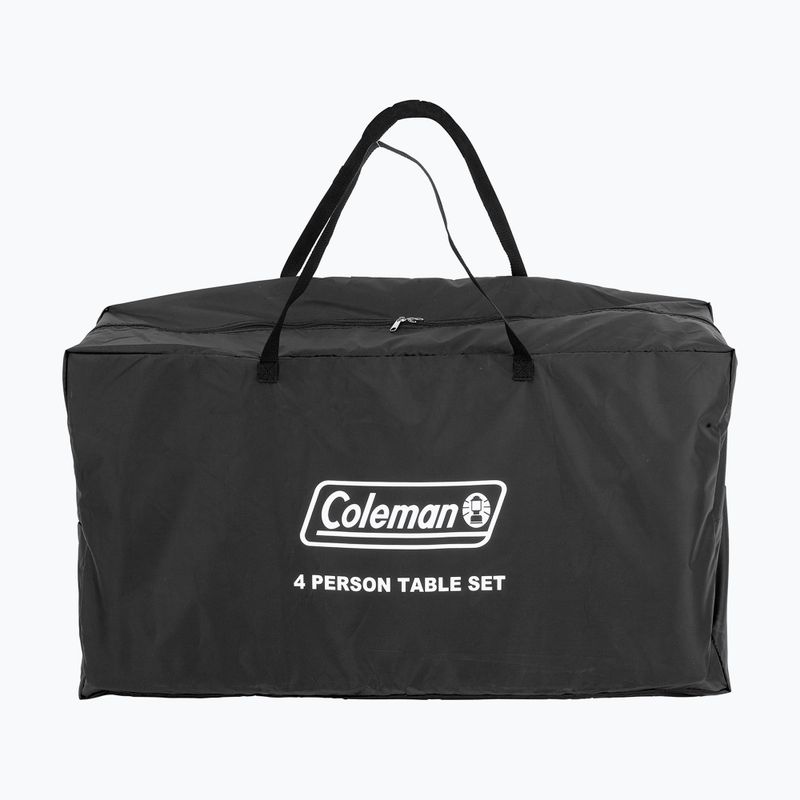 Tavolo da trekking Coleman con sedie 4P. grigio 6