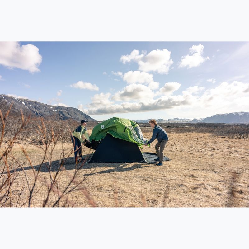 Tenda da campeggio per 4 persone Coleman Darwin 4 Plus blackout 8