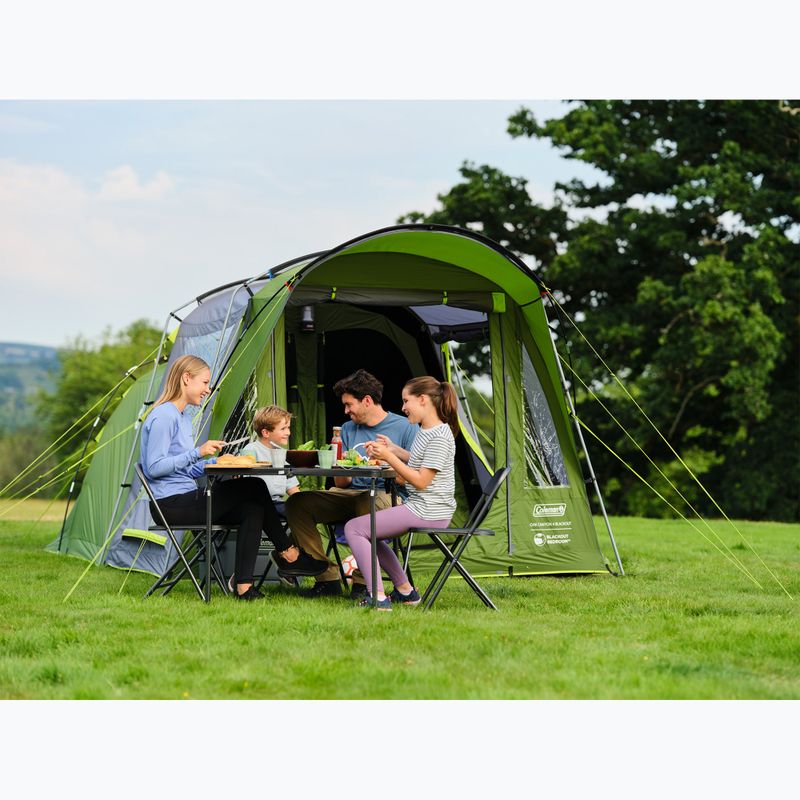 Tenda da campeggio per 4 persone Coleman Oak Canyon 4 Blackout verde 10