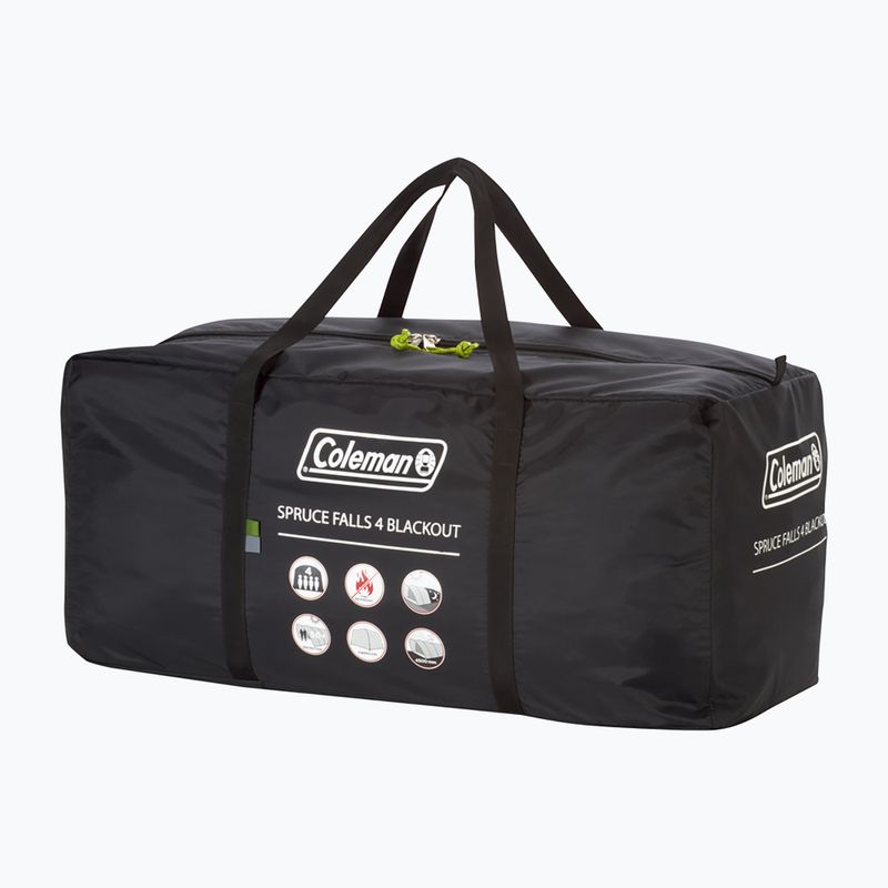 Tenda da campeggio Coleman Spruce Falls per 4 persone Verde oscurante 6