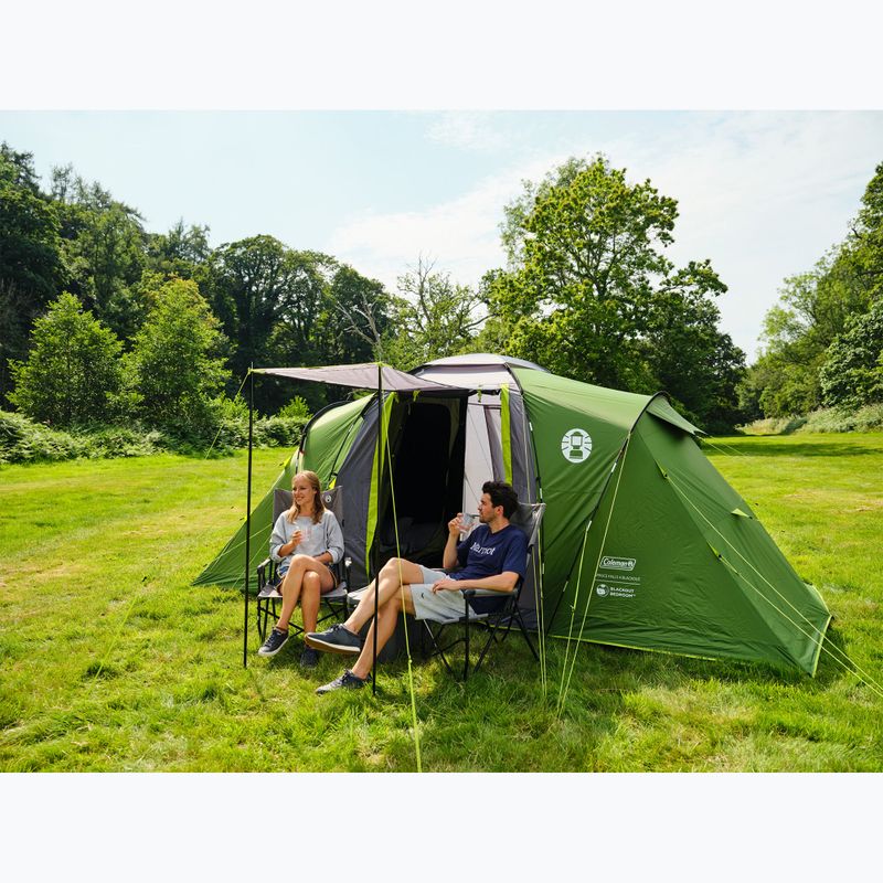 Tenda da campeggio Coleman Spruce Falls per 4 persone Verde oscurante 8