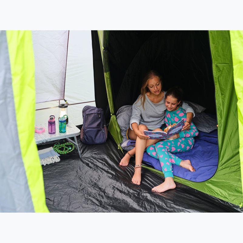 Tenda da campeggio Coleman Spruce Falls per 4 persone Verde oscurante 12