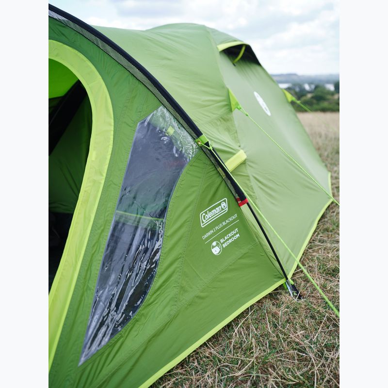 Tenda da campeggio 2-osobowy Coleman Darwin 2 Plus blackout 12
